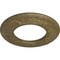 Ekena Millwork Salem Medallion (Canopies up to 7 1/8"), 13 1/4"OD x 7 1/8"ID x 7/8"P, Mississippi Mud Crackle CM13SAMMC - alternate 3
